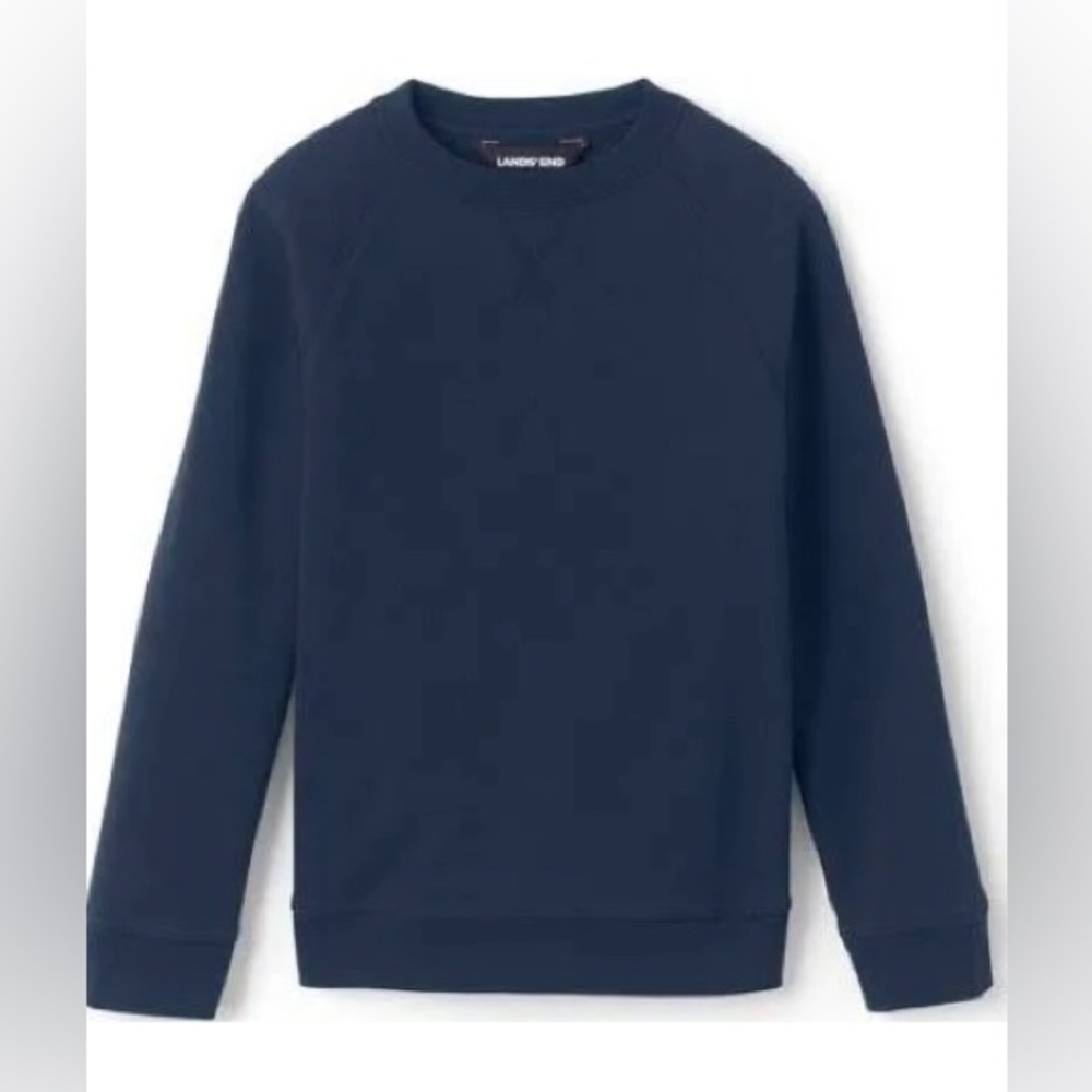 Lands' End Girls Crewneck Sweatshirt, NWOT
